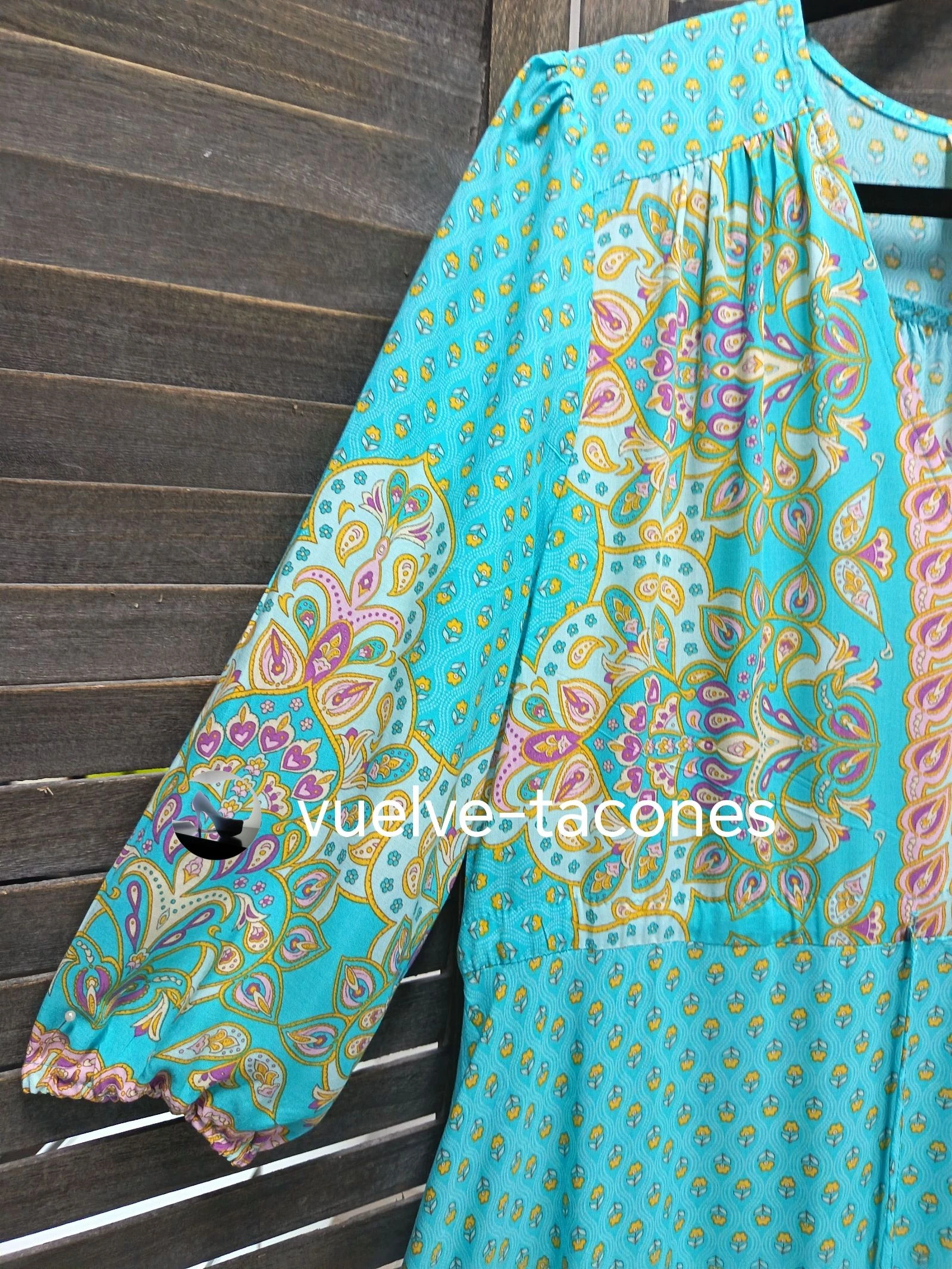 Vestido color turquesa ♡  JAASE *  talla M – photo 15